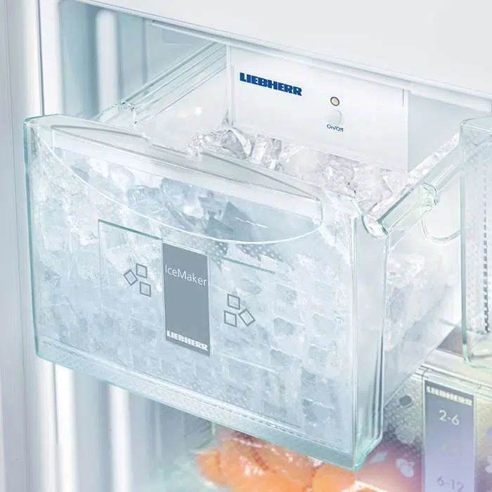 Liebherr SBSbs 8673 side by side refrigerator with automatic built-in ice making system IceMaker