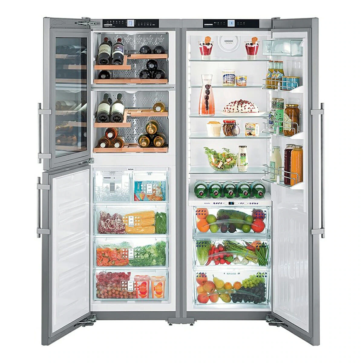Liebherr SBSES 7165 side by side refrigerator