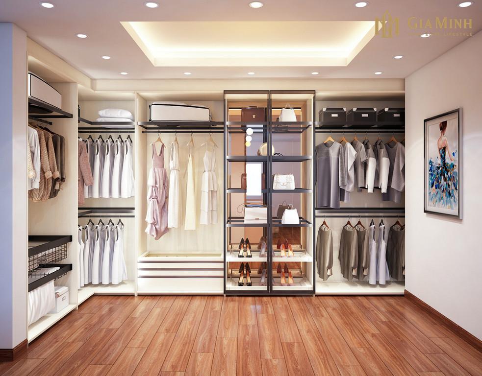Những chi tiết dễ làm tủ quần áo mất đi sự cân đối